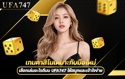 เกมคาสิโนเหมาะกับมือใหม่